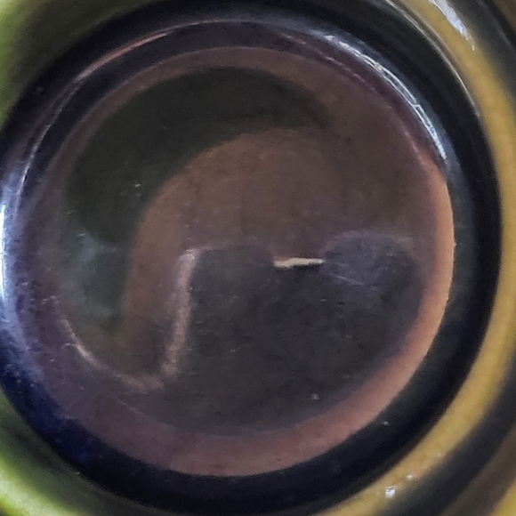 MID Century Modern Stamped Ceramic Mug Drip Glaze **Vintage** - Picture 15 of 15